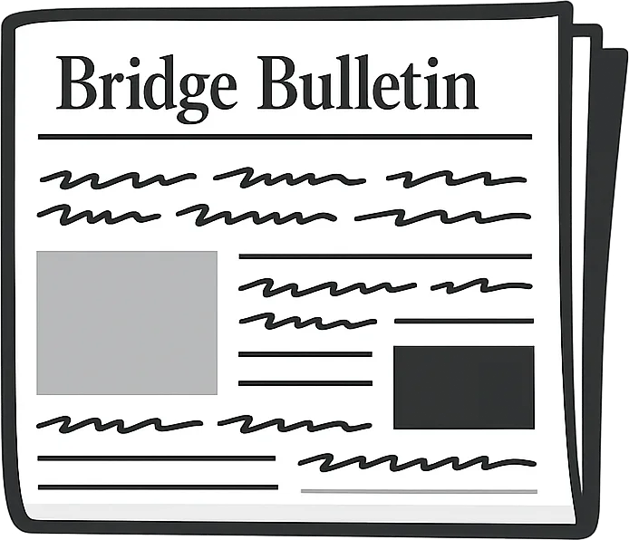 The Bridge Bulletin newspaper